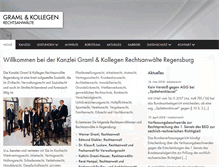 Tablet Screenshot of graml-kollegen.de